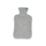 Recycled Cashmere Hot - water Bottle Cover - Light Grey - Cashmere Circle