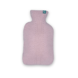 Recycled Cashmere Hot - water Bottle Cover - Pastel Pink - Cashmere Circle