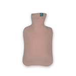 Recycled Cashmere Hot - water Bottle Cover - Peach - Cashmere Circle